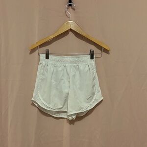 Nike Women's White Athletic Shorts